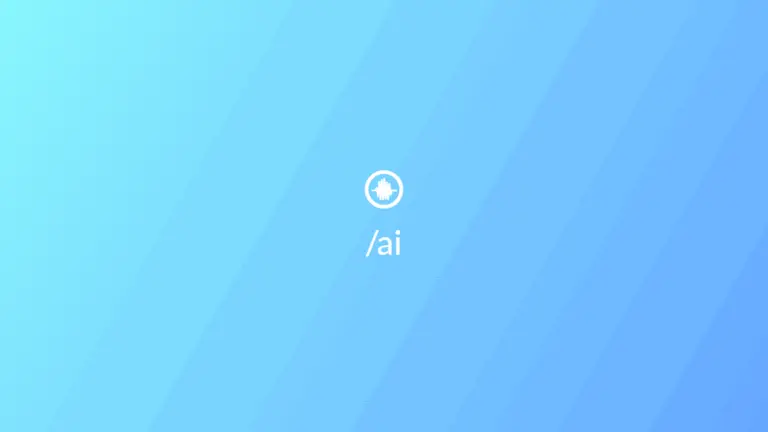 Create a Slash Command /ai for Init Live Search (using OpenAI API)